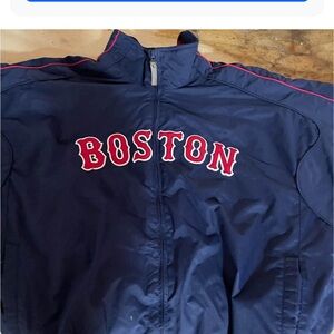 Navy Blue Boston Jacket